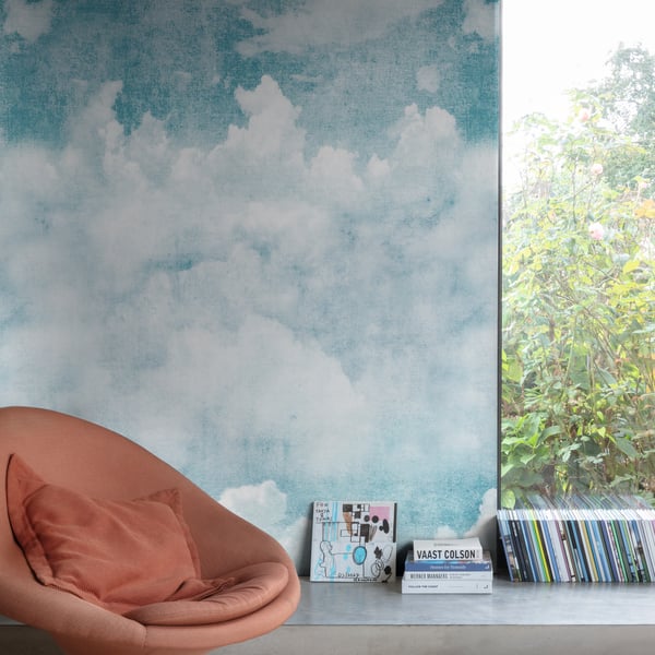Galerie Wallpaper Product code: A42501_2 - One Roll One Motif II Wallpaper Collection - Blue Colours -  