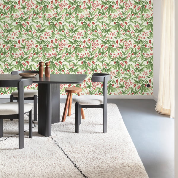 Galerie Wallpaper Product code: A80401_2 - Inia Wallpaper Collection - Fuchsia Colours -  