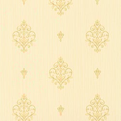 Galerie Wallcoverings Product Code 91804 - Neapolis 2 Wallpaper Collection - Gold Colours - Medallion Uno Design