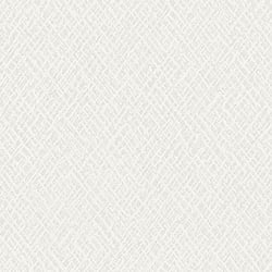 Galerie Wallcoverings Product Code 95040 - Vault Wallpaper Collection - White Colours - An interesting play on a diamond geometric, with industrial elements creating a cross hatch effect accentuated with an embossed sheen. A relaxing take on a classic pattern that will be on trend for years to come.  Design