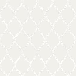 Galerie Wallcoverings Product Code G45053 - Vintage Roses Wallpaper Collection - Cream White Colours - Laurel Trellis Design