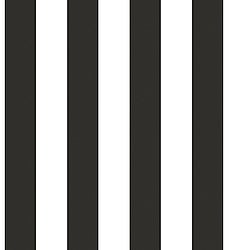 Galerie Wallcoverings Product Code G67521 - Smart Stripes 2 Wallpaper Collection - Black Colours - Awning Stripe Design