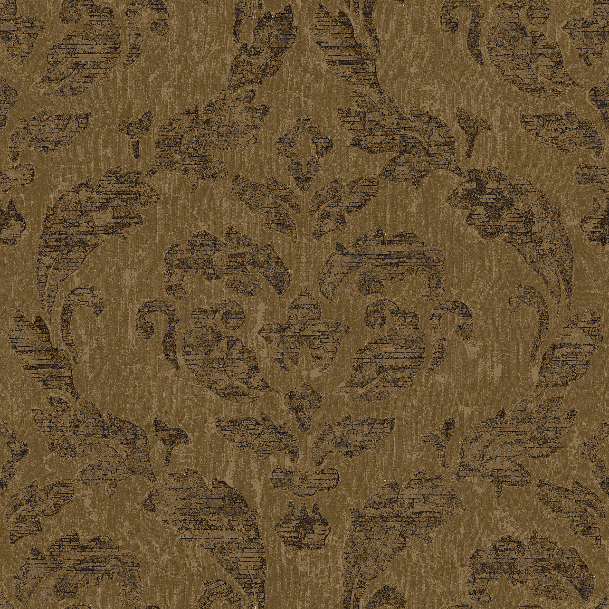Galerie Wallcoverings Product Code G67778 - Utopia Wallpaper Collection - Brown Gold Colours - In Lay Design