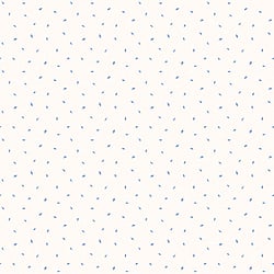 Galerie Wallcoverings Product Code G67878 - Miniatures 2 Wallpaper Collection - Blue White Colours - Small Leaf Toss Design