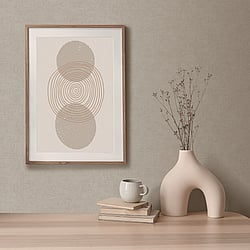 Galerie Wallcoverings Product Code HZ62029 - Horizon Wallpaper Collection - Beige Brown Colours - Textured Plain Design