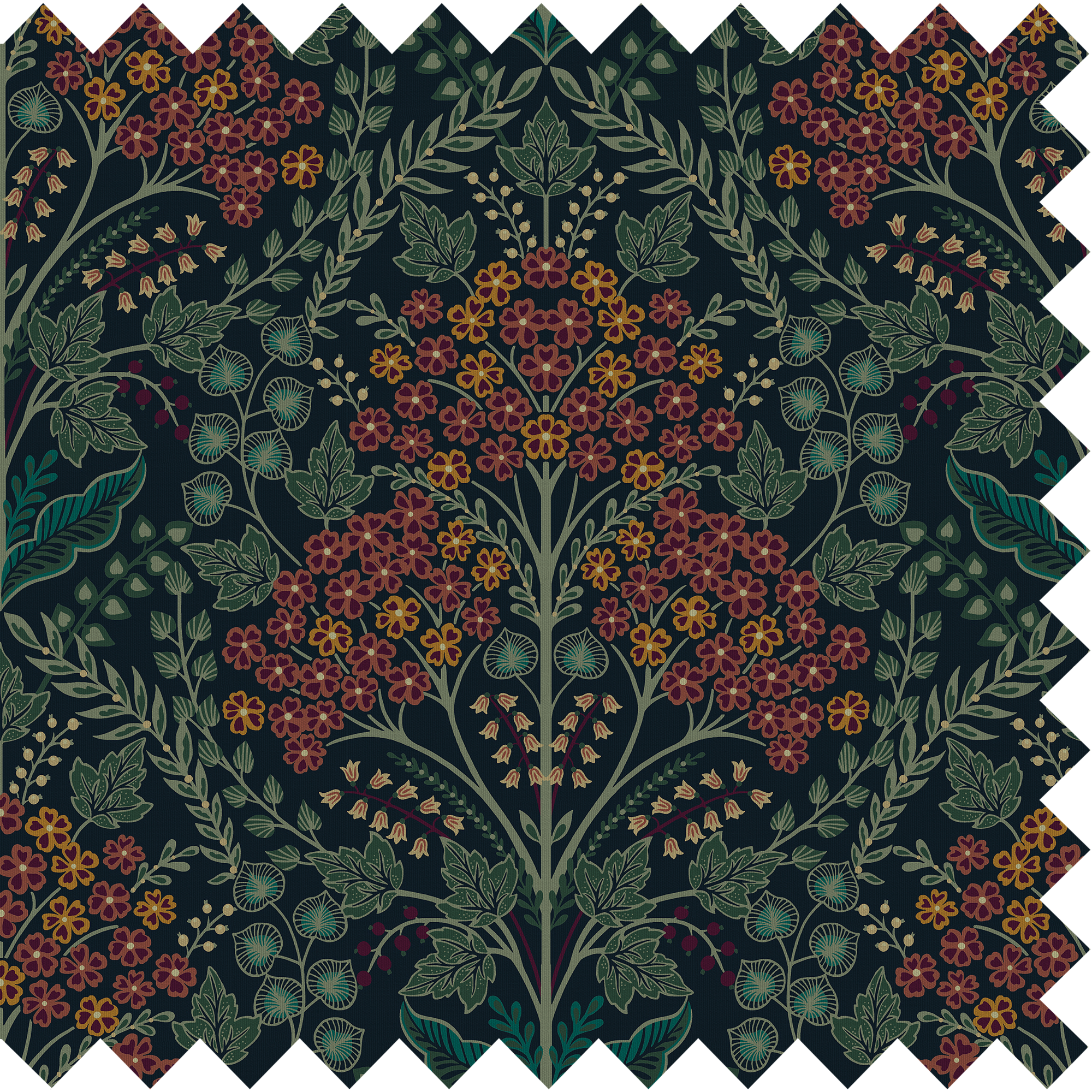 Galerie Wallpaper Product code: TJ42201F - Mulberry Tree Wallpaper Collection - Multi-coloured Colours - Winkworth Fabric Design