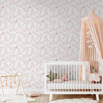 Galerie Wallcoverings Product Code 284-1 - Bambino Wallpaper Collection - Pink Colours -  