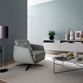Galerie Wallcoverings Product Code 32718 - The New Design Book Wallpaper Collection - Green Grey Colours -  
