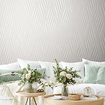 Galerie Wallcoverings Product Code 34258 - The New Design Book Wallpaper Collection - White Colours -  
