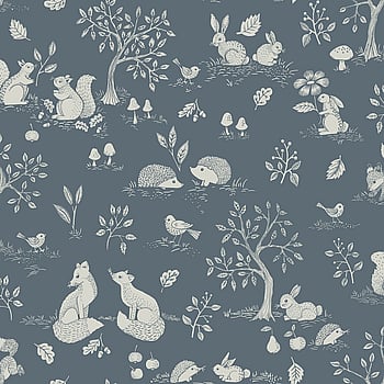 Galerie Wallcoverings Product Code 44129 - Apelviken 2 Wallpaper Collection - Blue Colours -  