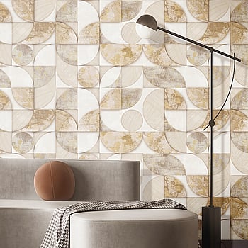 Galerie Wallcoverings Product Code 49310 - Stratum Wallpaper Collection - beige cream Colours -  