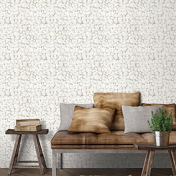 Galerie Wallcoverings Product Code 7317 - Evergreen Wallpaper Collection - Grey Mica Colours -  