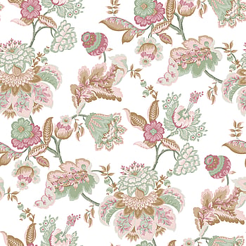 Galerie Wallcoverings Product Code 8300 - Blooming Garden Wallpaper Collection - Pink Colours -  