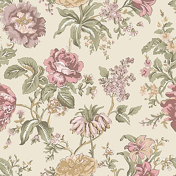 Galerie Wallcoverings Product Code 8306 - Blooming Garden Wallpaper Collection - Pink Colours -  
