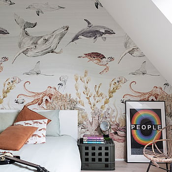 Galerie Wallcoverings Product Code A71601 - One Roll One Motif II Wallpaper Collection - Multicoloured Colours -  