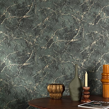 Galerie Wallcoverings Product Code A78002 - Textured Vibes Wallpaper Collection - Green Colours -  