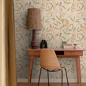 Galerie Wallcoverings Product Code A83501 - Inia Wallpaper Collection - Green Colours -  