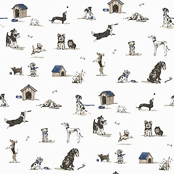 Galerie Wallcoverings Product Code G78561 - Kids & Teens Wallpaper Collection - Black Navy Beige Colours -  