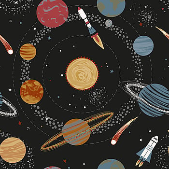 Galerie Wallcoverings Product Code G78596 - Kids & Teens Wallpaper Collection - Black Blue Orange Red Metallic Colours -  