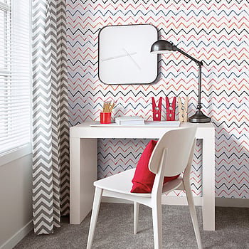 Galerie Wallcoverings Product Code G78604 - Kids & Teens Wallpaper Collection - Blue Red Orange Black Colours -  