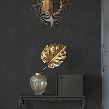 Galerie Wallcoverings Product Code HV41042 - Havana Wallpaper Collection - Black Colours -  