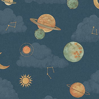 Galerie Wallcoverings Product Code LD3515 - Little Dreamers Wallpaper Collection - Blue Colours -  