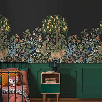 Galerie Wallcoverings Product Code TJ41700M - Mulberry Tree Wallpaper Collection - Black Colours -  